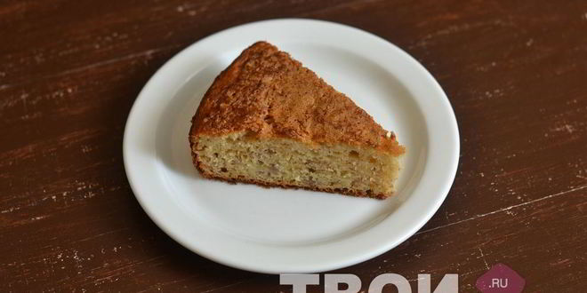 Рецепт банановый пирог