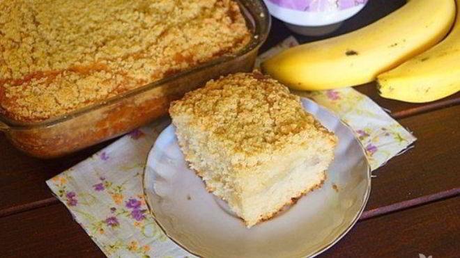 Рецепт Бразильский банановый пирог