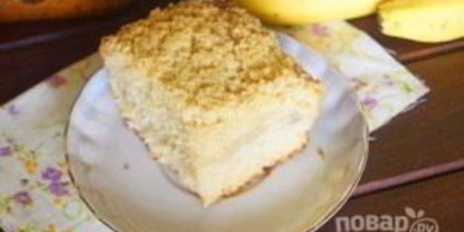 Рецепт бразильский банановый пирог