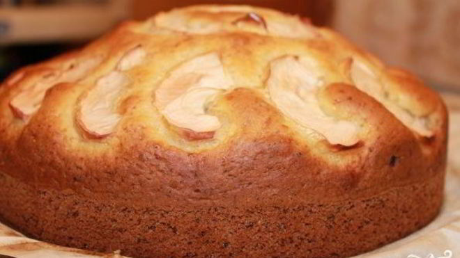 Рецепт Быстрый пирог на кислом молоке