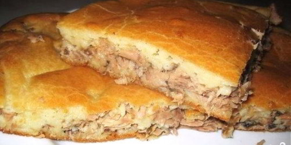 Рецепт рыбный пирог из слоеного теста