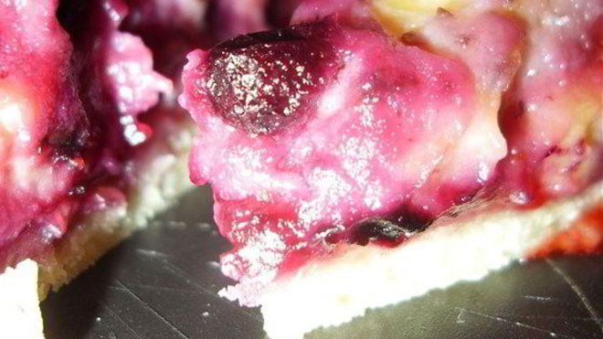 Рецепт Фруктово-ягодный песочный пирог