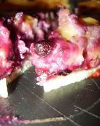 Фруктово-ягодный песочный пирог