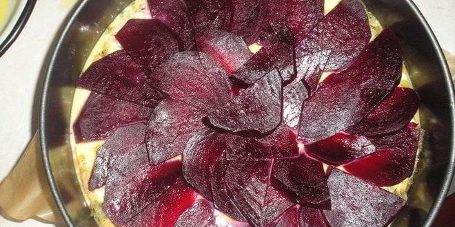 Рецепт греческий пирог падзаропита с фетой и свеклой