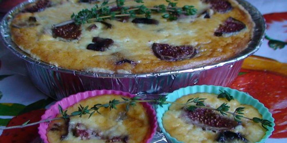 Как приготовить инжирный киш с каштанами под сыром джюгас