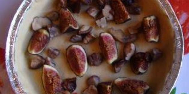 Рецепт инжирный киш с каштанами под сыром джюгас