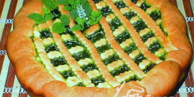 Рецепт изумрудный творожный пирог