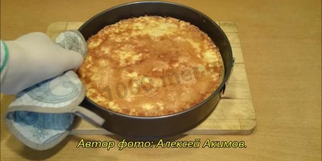 Рецепт картофельный пирог с курицей и сыром