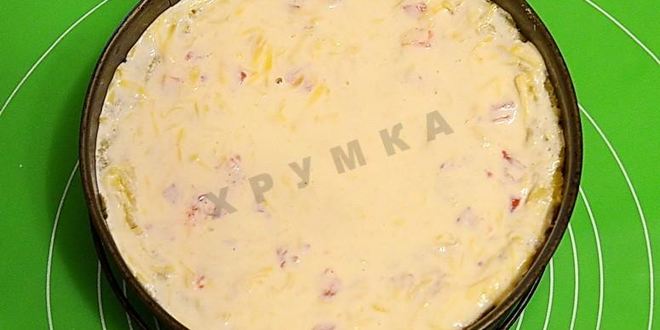 Рецепт картофельный пирог с сельдью