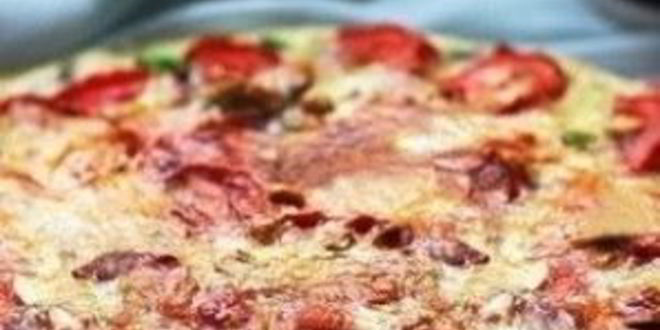 Рецепт киш с грибами и помидорами