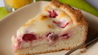 Рецепт Киш с клубникой