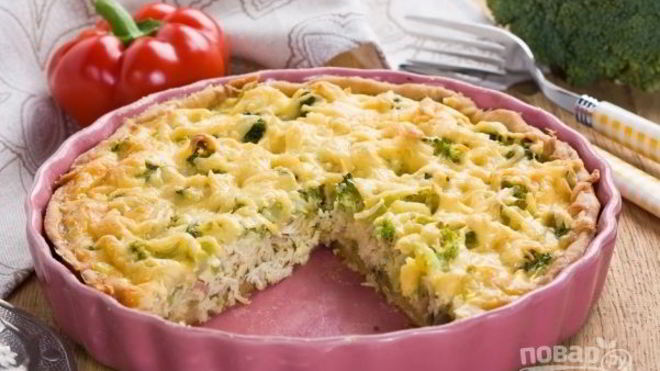 Рецепт Киш с курицей