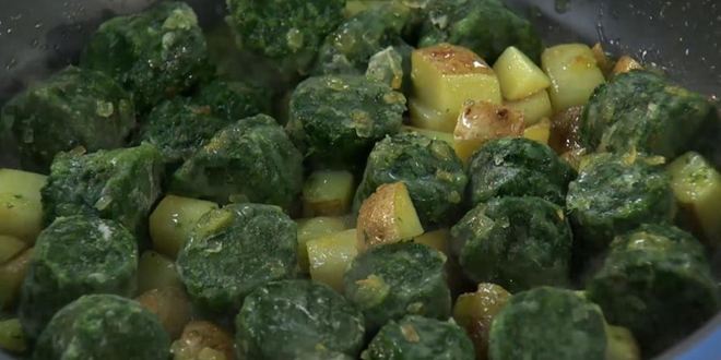 Рецепт киш со шпинатом