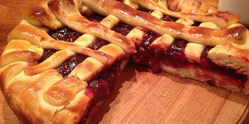 Как приготовить клюквенный пирог