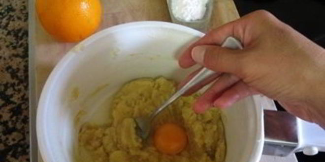 Рецепт кокосовый пирог с апельсиновым кремом