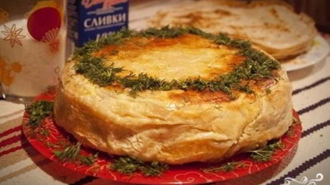 Рецепт Курник с картошкой