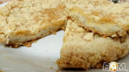Рецепт Лимонно-творожный пирог