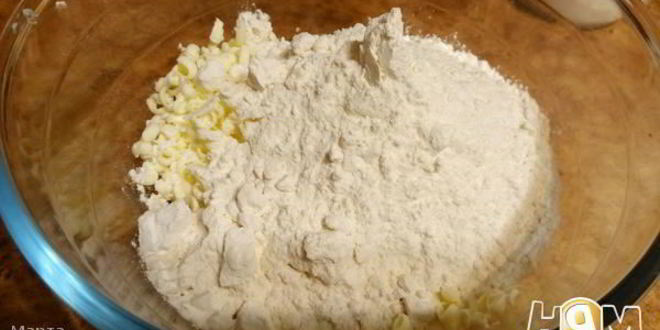 Рецепт лимонно-творожный пирог