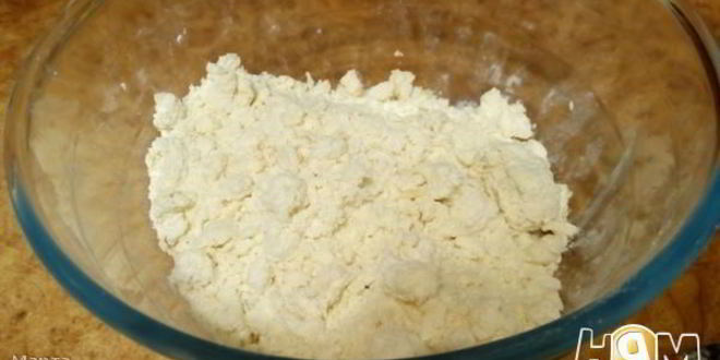 Рецепт лимонно-творожный пирог