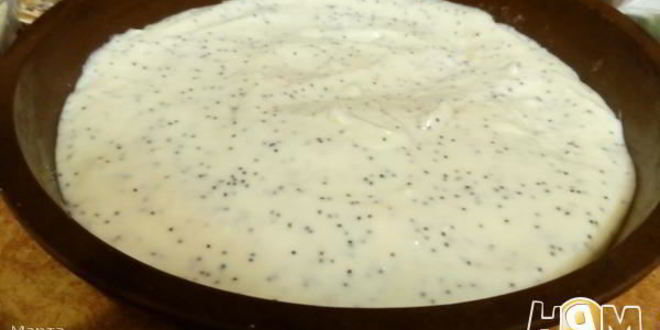 Рецепт лимонно-творожный пирог