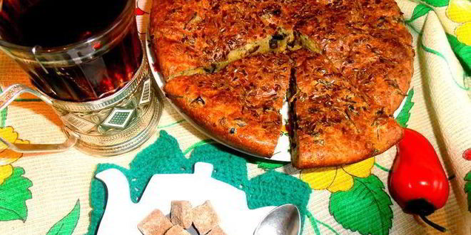 Рецепт мужской пирог с грибами