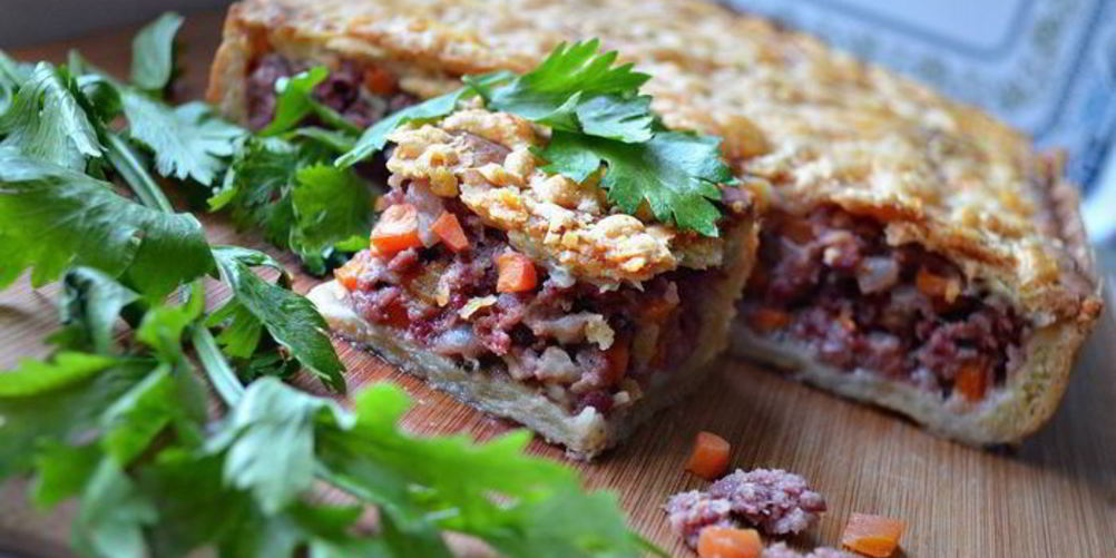 Как приготовить мясной пирог веселый барашек