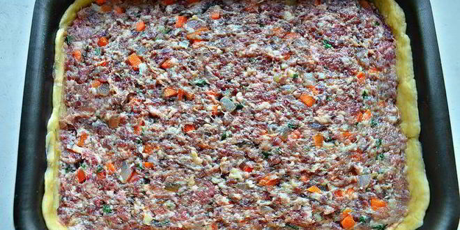 Рецепт мясной пирог веселый барашек