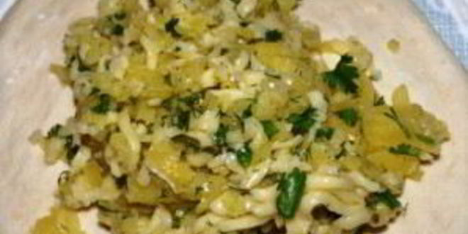 Рецепт осетинский пирог постный