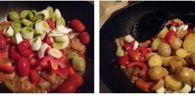 Рецепт пастуший пирог с корочкой из слоеного теста