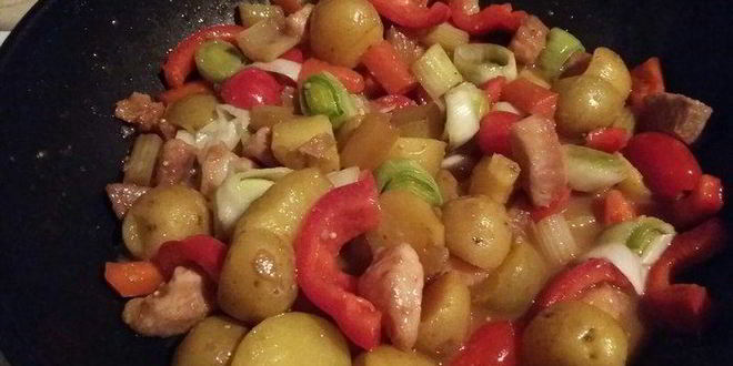 Рецепт пастуший пирог с корочкой из слоеного теста