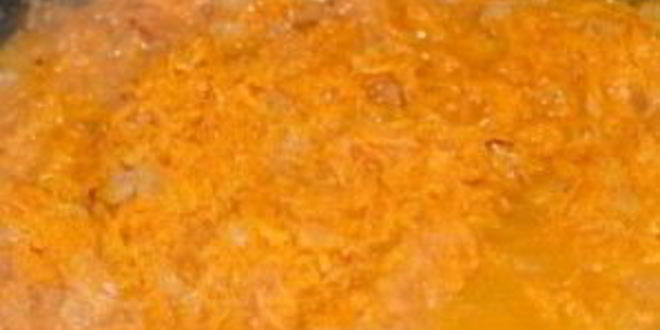 Рецепт печеночный пирог с морковью и луком