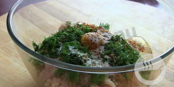 Рецепт пирог из куриного фарша рождественское кольцо