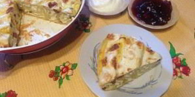 Рецепт пирог из лаваша по-домашнему