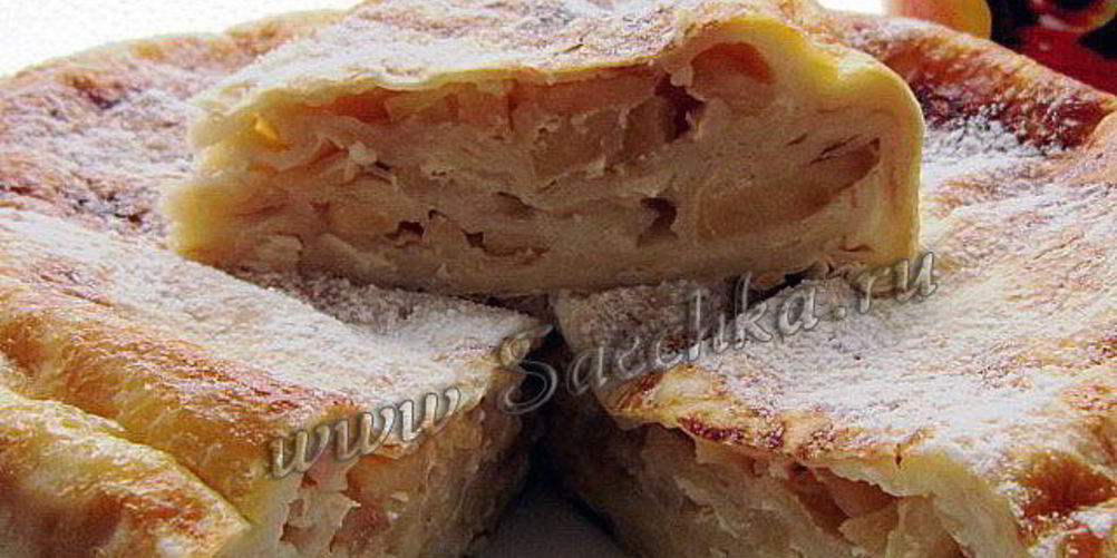 Рецепт имбирный пирог-перевертыш с яблоками