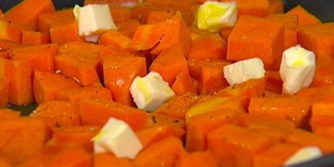 Рецепт пирог из тыквы с горгонзолой