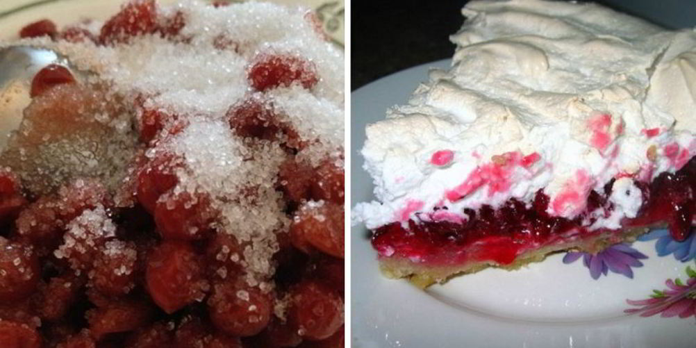 Как приготовить пирог клюква под одеялом