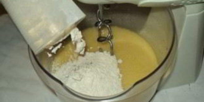 Рецепт пирог с черничным джемом