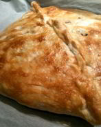 Пирог с грибами и рыбой