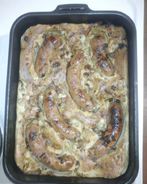 Пирог с купатами