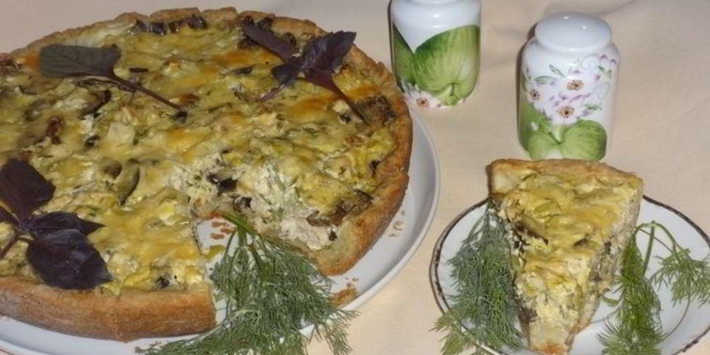 Рецепт пирог с овощами и брынзой