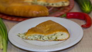 Рецепт Пирог с сыром и зеленью осетинский