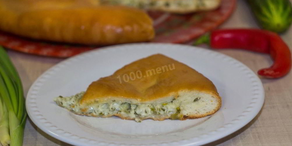 Как приготовить пирог с сыром и зеленью осетинский