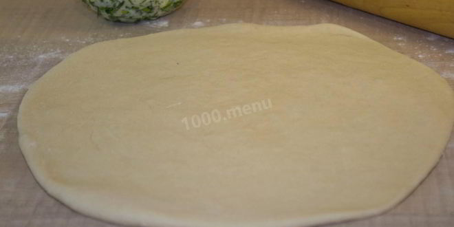 Рецепт пирог с сыром и зеленью осетинский