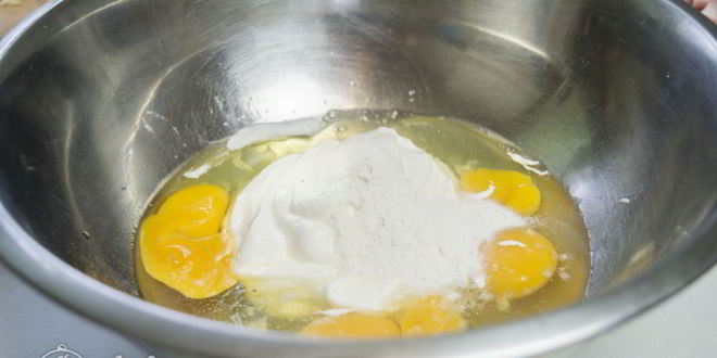 Рецепт пирог с ветчиной и сыром