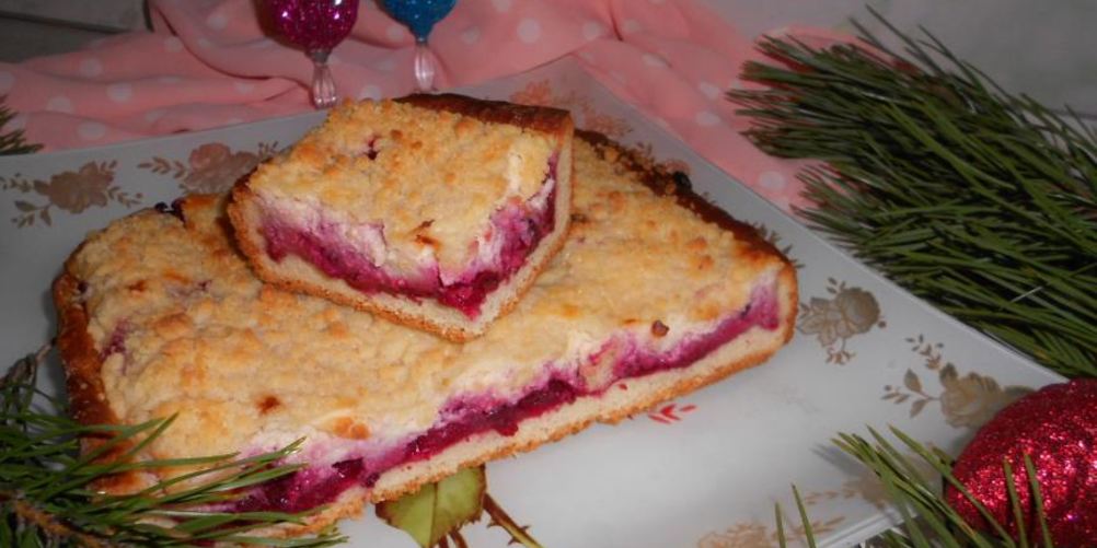 Как приготовить пирог с вишней и рикоттой