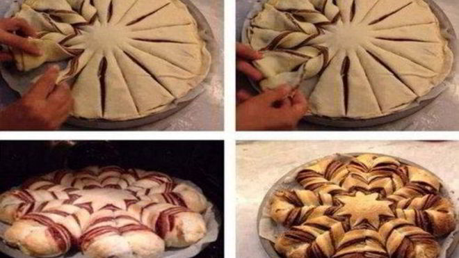 Рецепт Пирог Шоколадный цветок из кукурузной муки