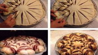 Рецепт Пирог Шоколадный цветок из кукурузной муки