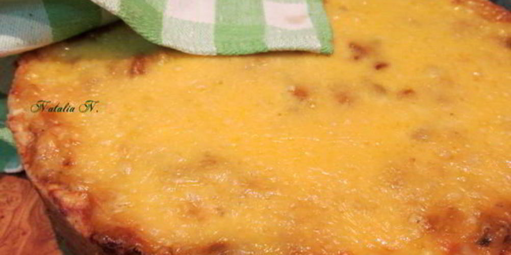 Рецепт киш с грибами и сыром фонтина