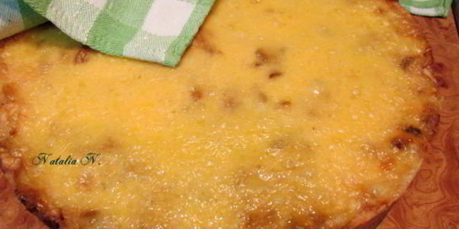 Рецепт пирог-жульен с курицей и грибами