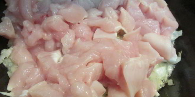 Рецепт пирог-жульен с курицей и грибами